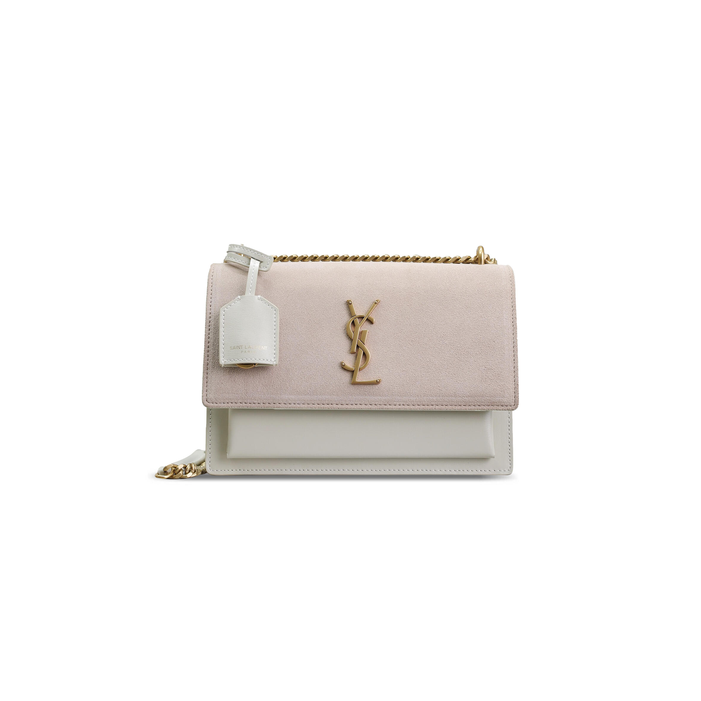 Y*L sunset medium in suede and leather 422906 (22*16*8cm)